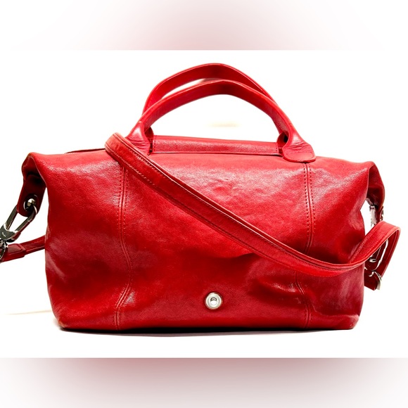 Longchamp Le Pliage Cuir Leather Shoulder Bag - Picture 4 of 16